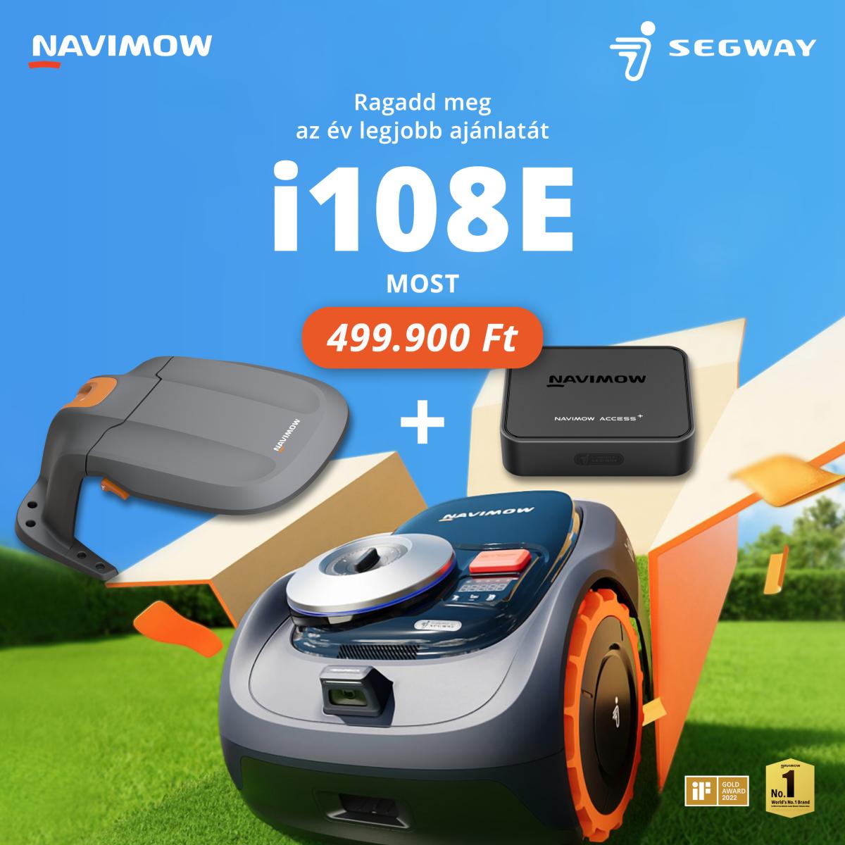 Segway Navimow i108e őszi akció
