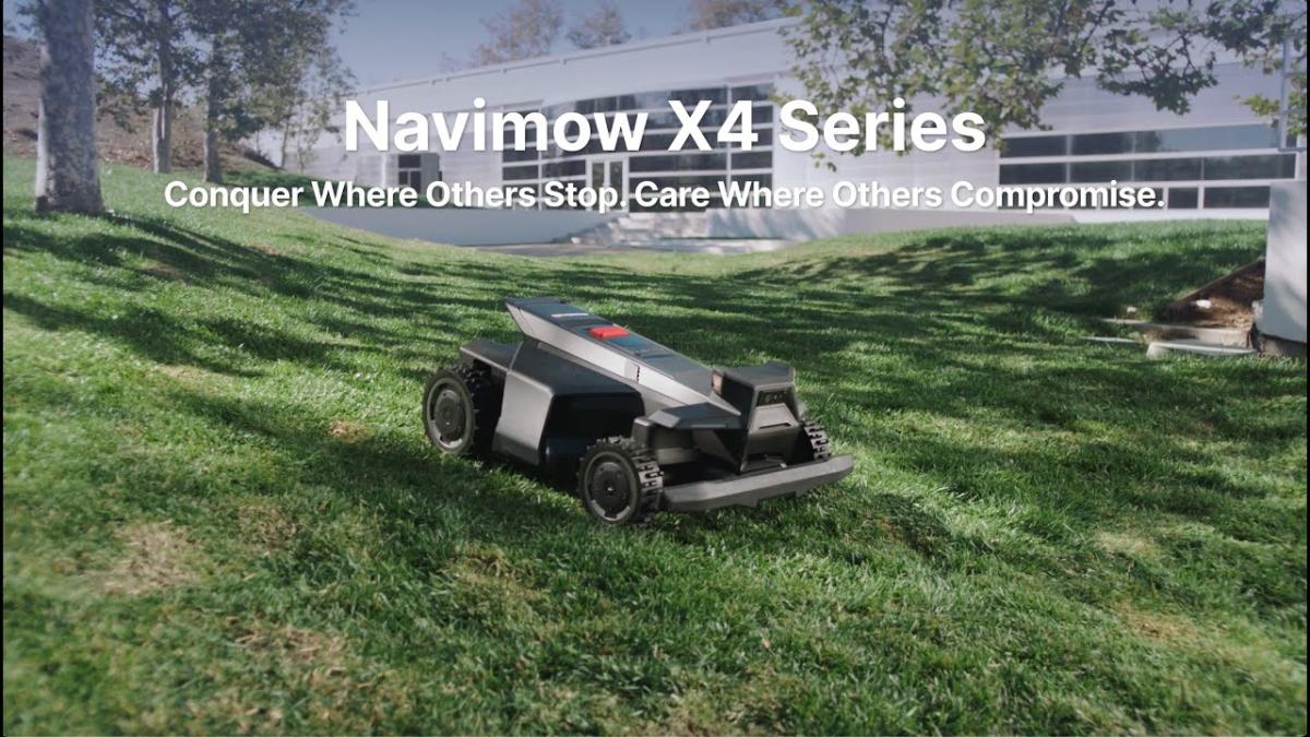 Segway Navimow X4 széria: Ott is helytáll, ahol mások megállnak. Olyan gondoskodást nyújt, ahol mások kompromisszumot kötnek (HUN)